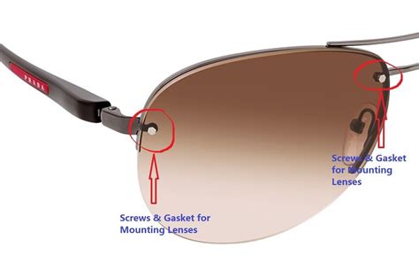 replace prada sunglass lenses|replacement parts for Prada sunglasses.